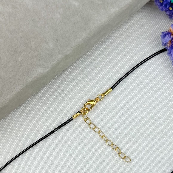 Rainbow Aura Quartz Necklace - Picture 4 of 4